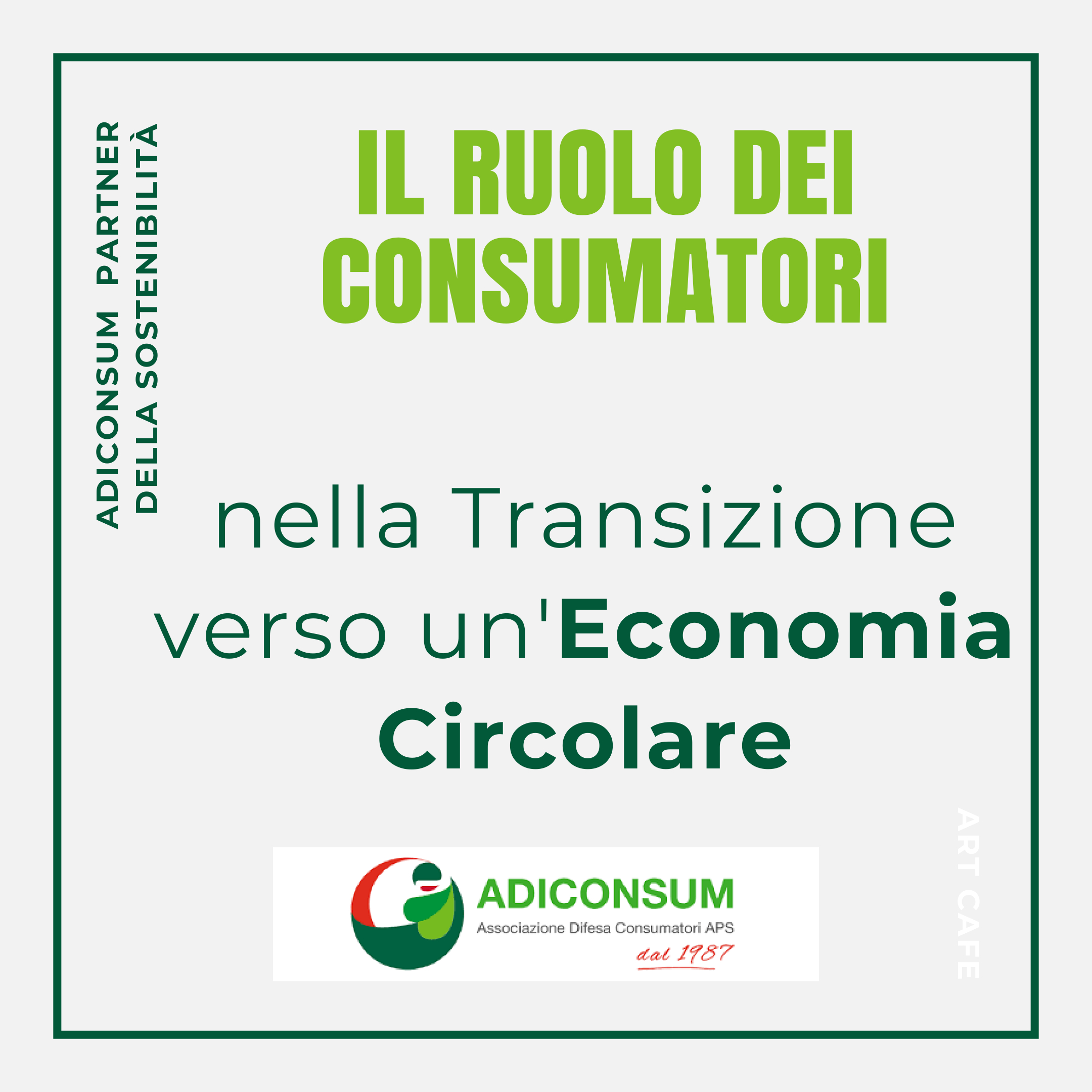 Banner "Il ruolo dei consumatori"