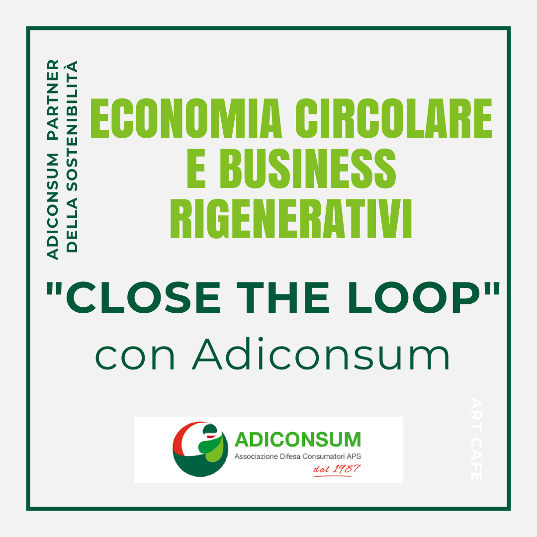 Banner "Close the loop" con Adiconsum