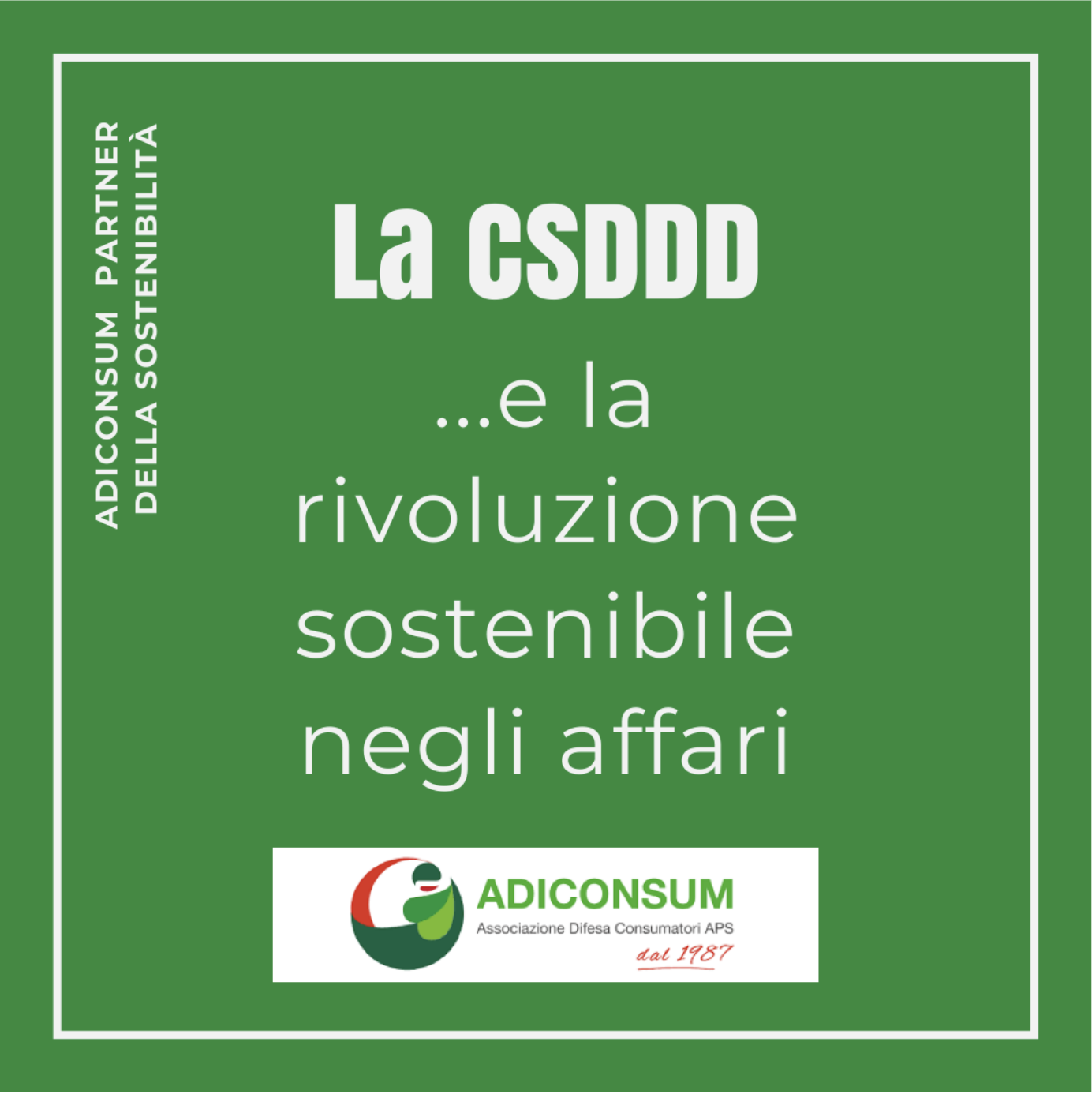 Banner La CSDDD e la rivoluzione sostenibile negli affari